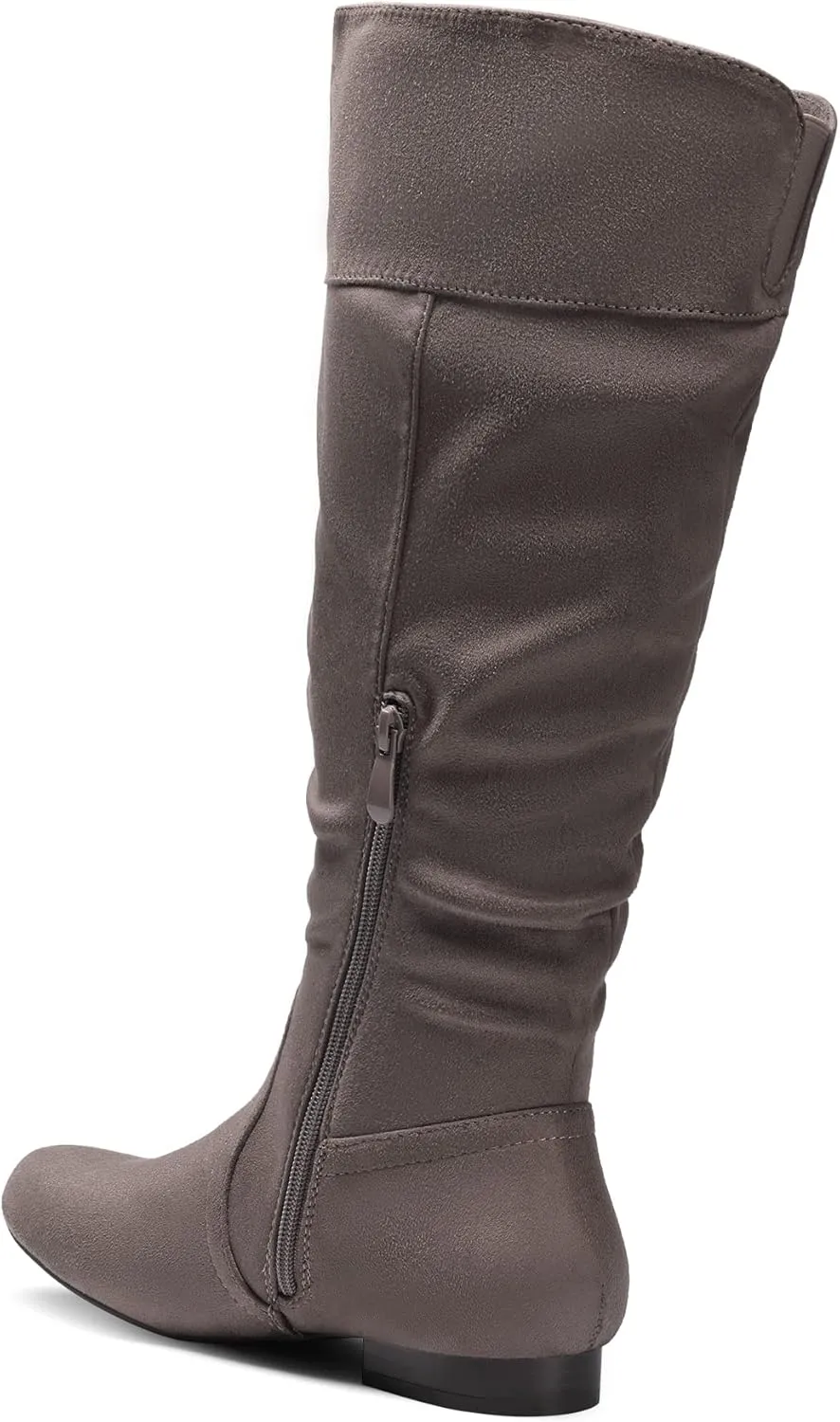 DREAM PAIRS Women's Wide Calf Knee High Pull On Fall Weather Winter Boots