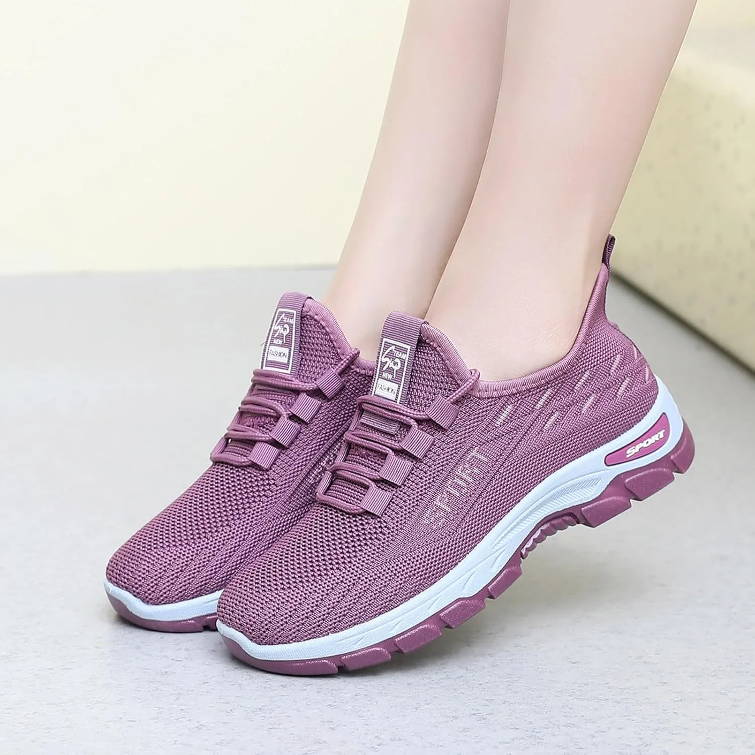 Fashion Sneakers Casual Shoe for Men Mens Couple Shoes Casual Shoes Slip On Breathable Fashion Flat Walking