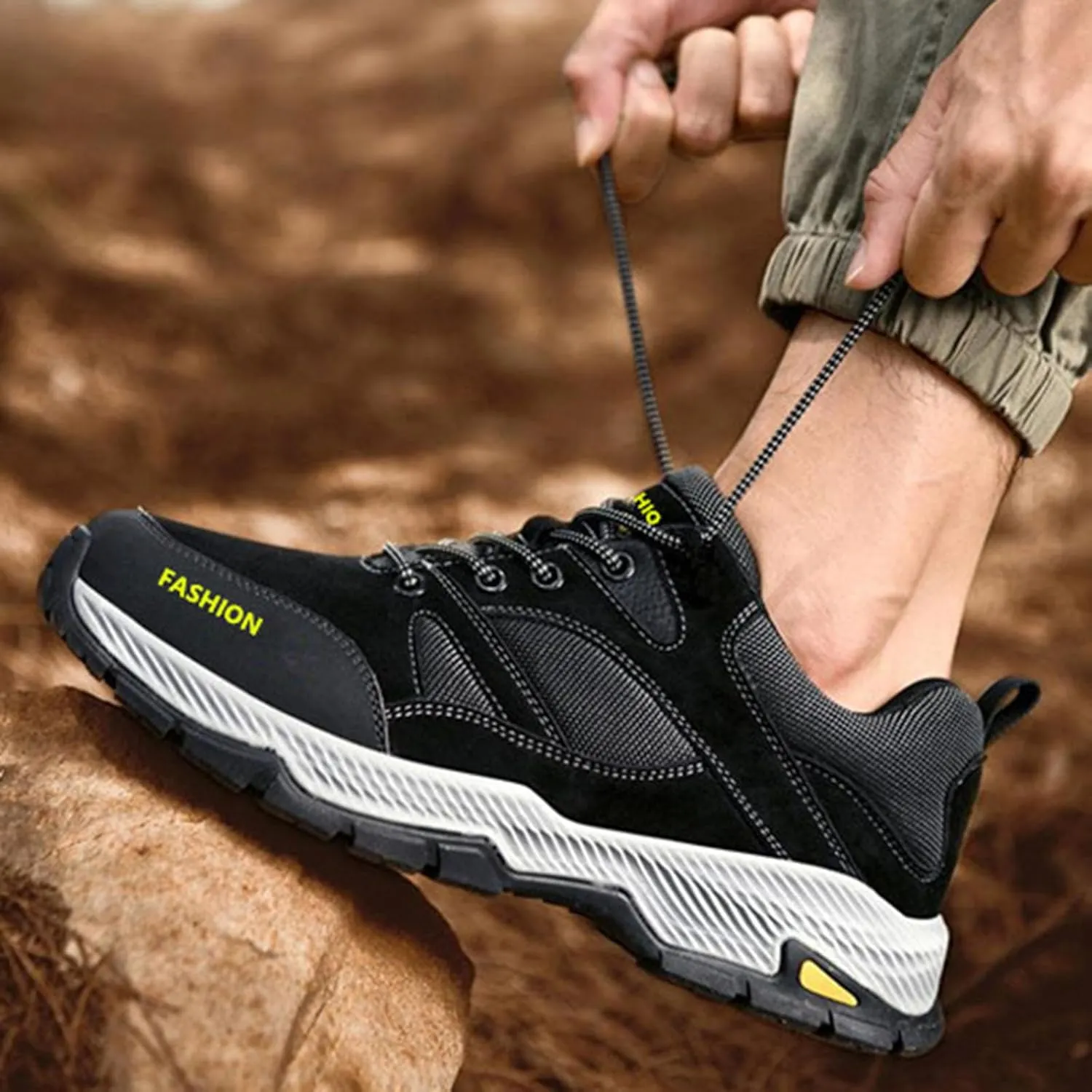Fashion Summer Men Sports Shoes Flat Soft Sole Non Slip Elastic Lace Up Mesh Breathable Running Hiking Casual Style Sneaker Men 9