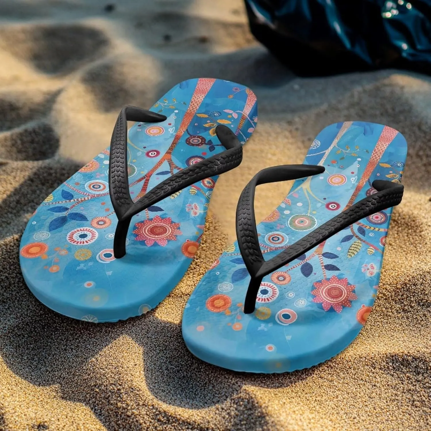 Flat for Women Beach Rubber Shower Shoes Basic Thong Sandals for Beach Home Pool Party Shower Outdoor Shopping