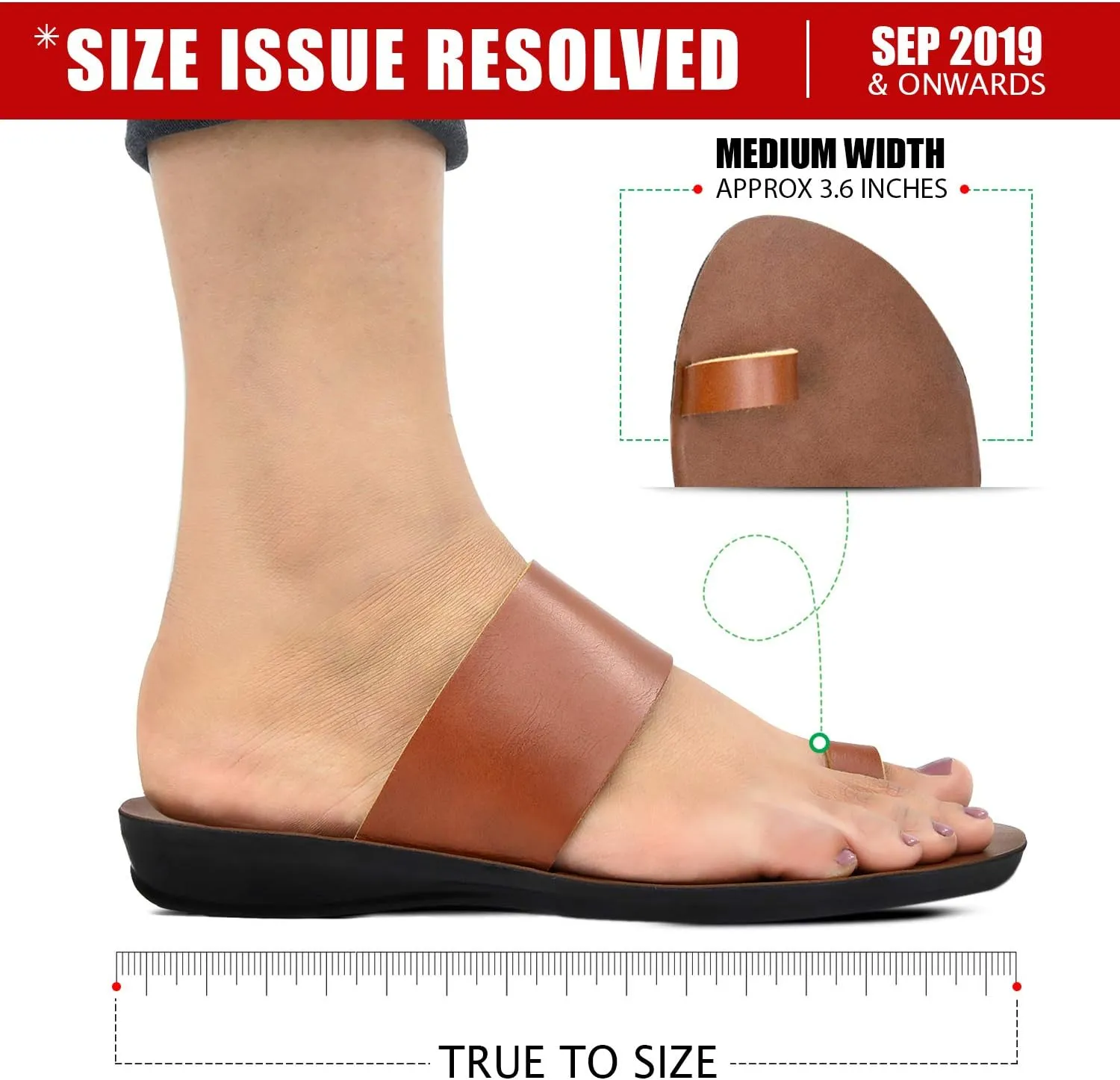 Flat Sandals For Women - Walking Summer Vacation Essentials Ladies Flip Flops – Comfortable Arch Support Orthotic Sandals For Women – Casual Outdoor Fashion Dressy Non Slip Footwear