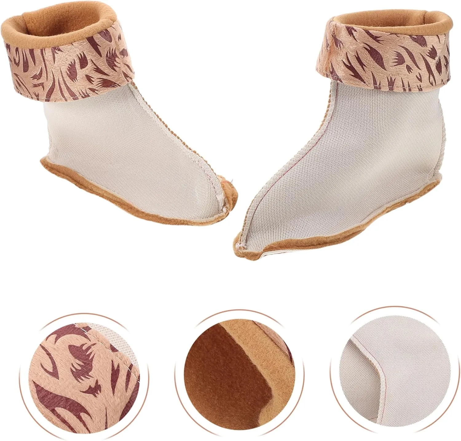 Fleece Boot Liner Socks for Women Soft Fleece Warm Boot Liners Rain Shoes Lining Socks for Women Winter