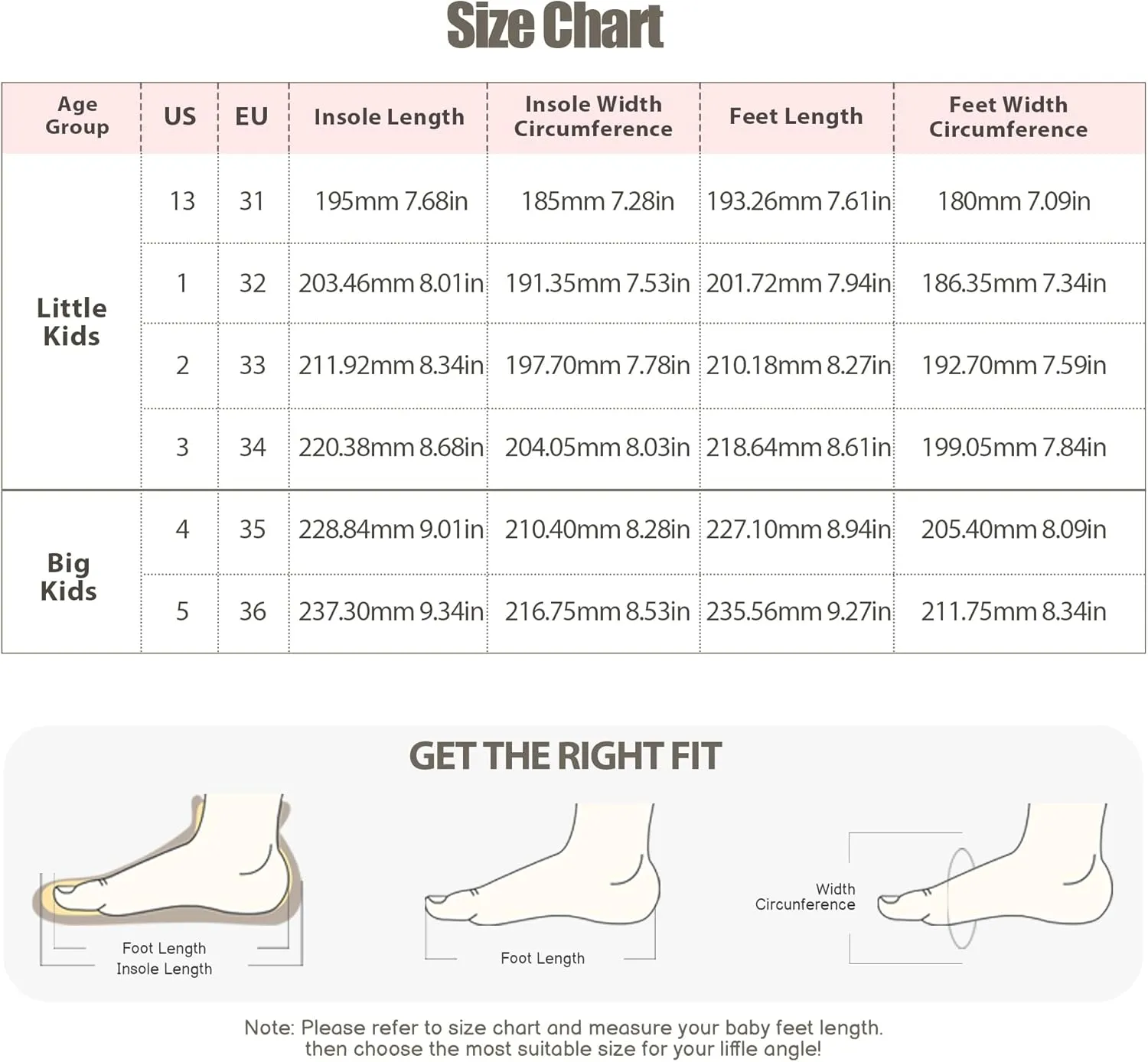 FLYFUPPY Girls Sandals Low Heel Sandals for Girls Open Toe Ankle Strap Wedding Party Shoes