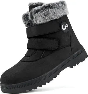 FUDYNMALC Women Winter Snow Boots: Warm Fur Lined Womens Ankle Booties - Comfortable Walking Outdoor Boot Cute
