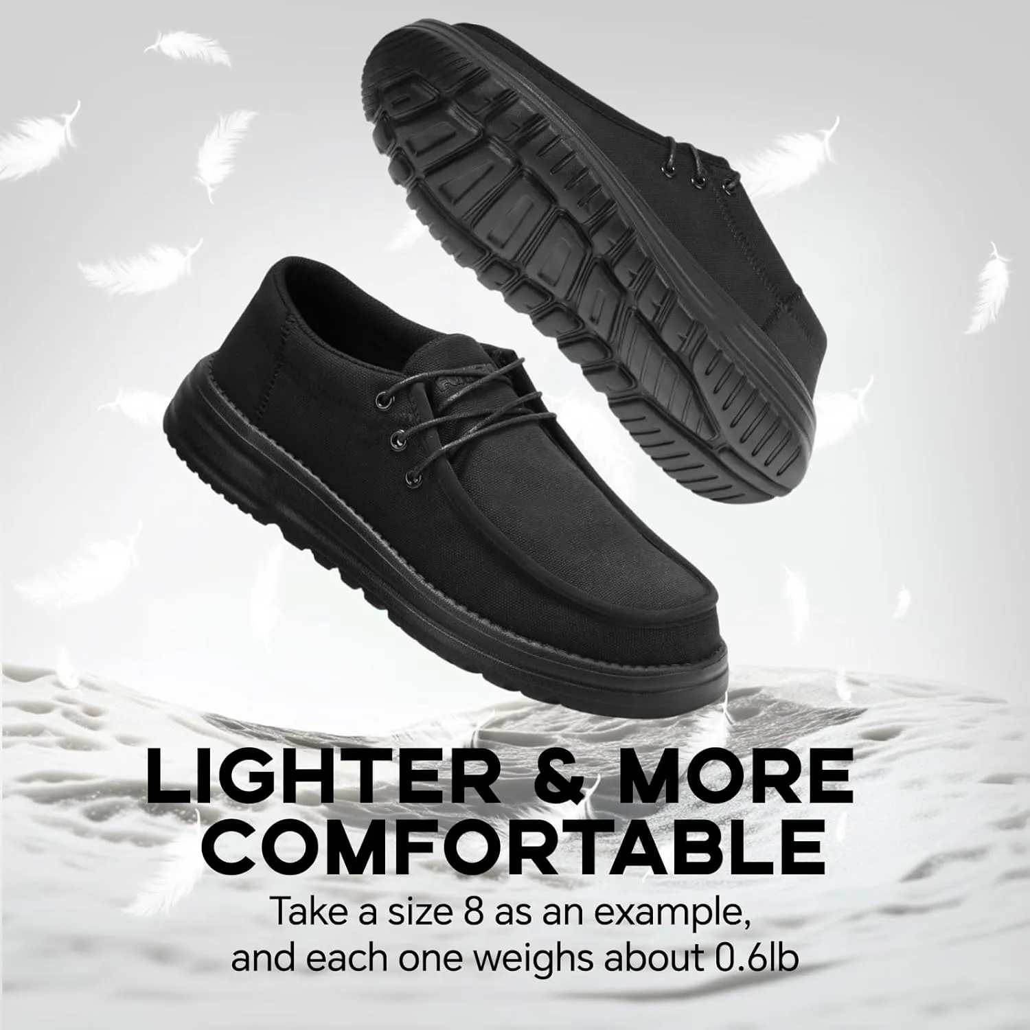 Furuian Steel Toe Shoes for Men Low-top Safety Work Shoes for Men Lightweight Steel Toe Sneakers Comfortable Canvas Work Loafers Zapatos De Trabajo para Hombres