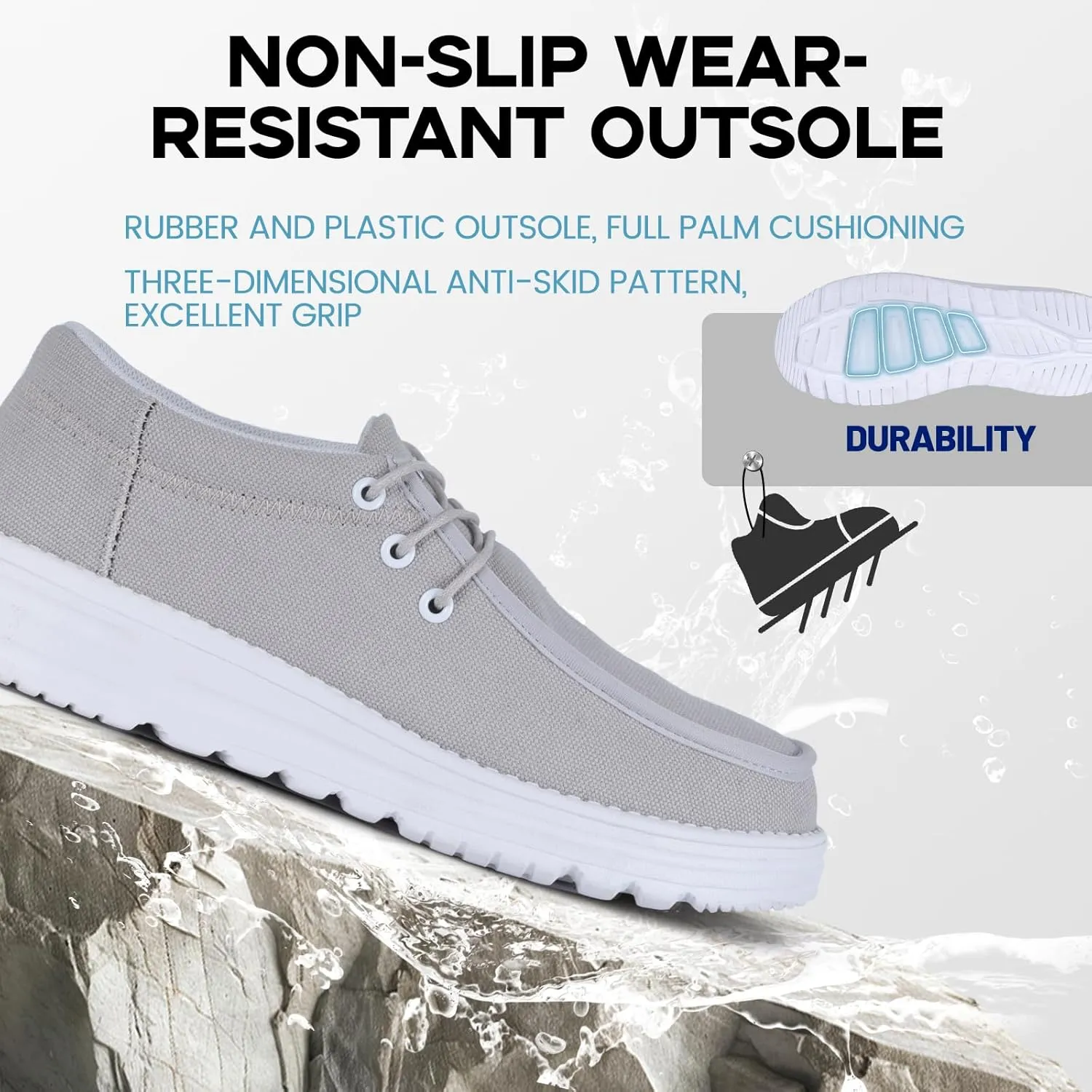 Furuian Steel Toe Shoes for Men Low-top Safety Work Shoes for Men Lightweight Steel Toe Sneakers Comfortable Canvas Work Loafers Zapatos De Trabajo para Hombres