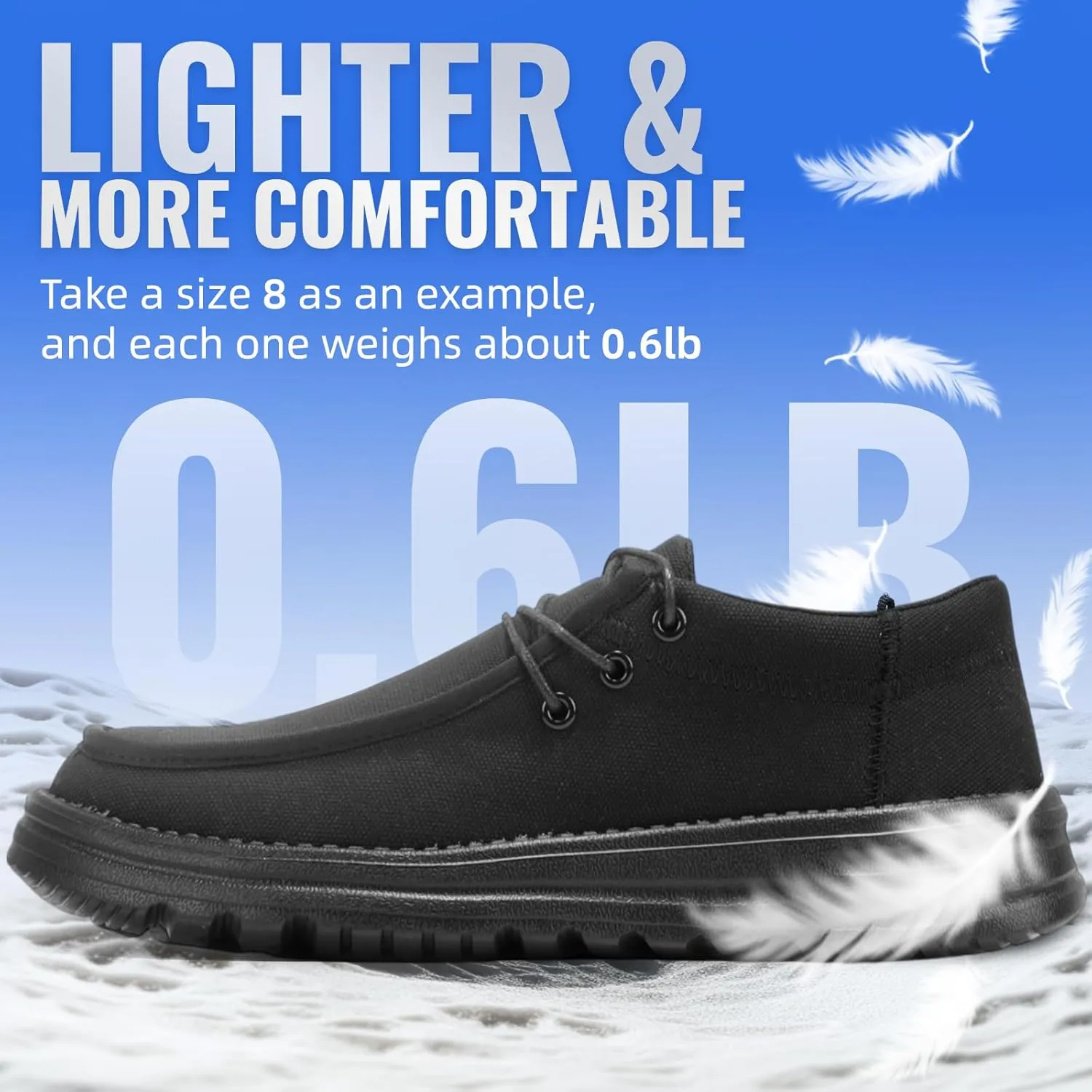 Furuian Steel Toe Shoes for Men Low-top Safety Work Shoes for Men Lightweight Steel Toe Sneakers Comfortable Canvas Work Loafers Zapatos De Trabajo para Hombres