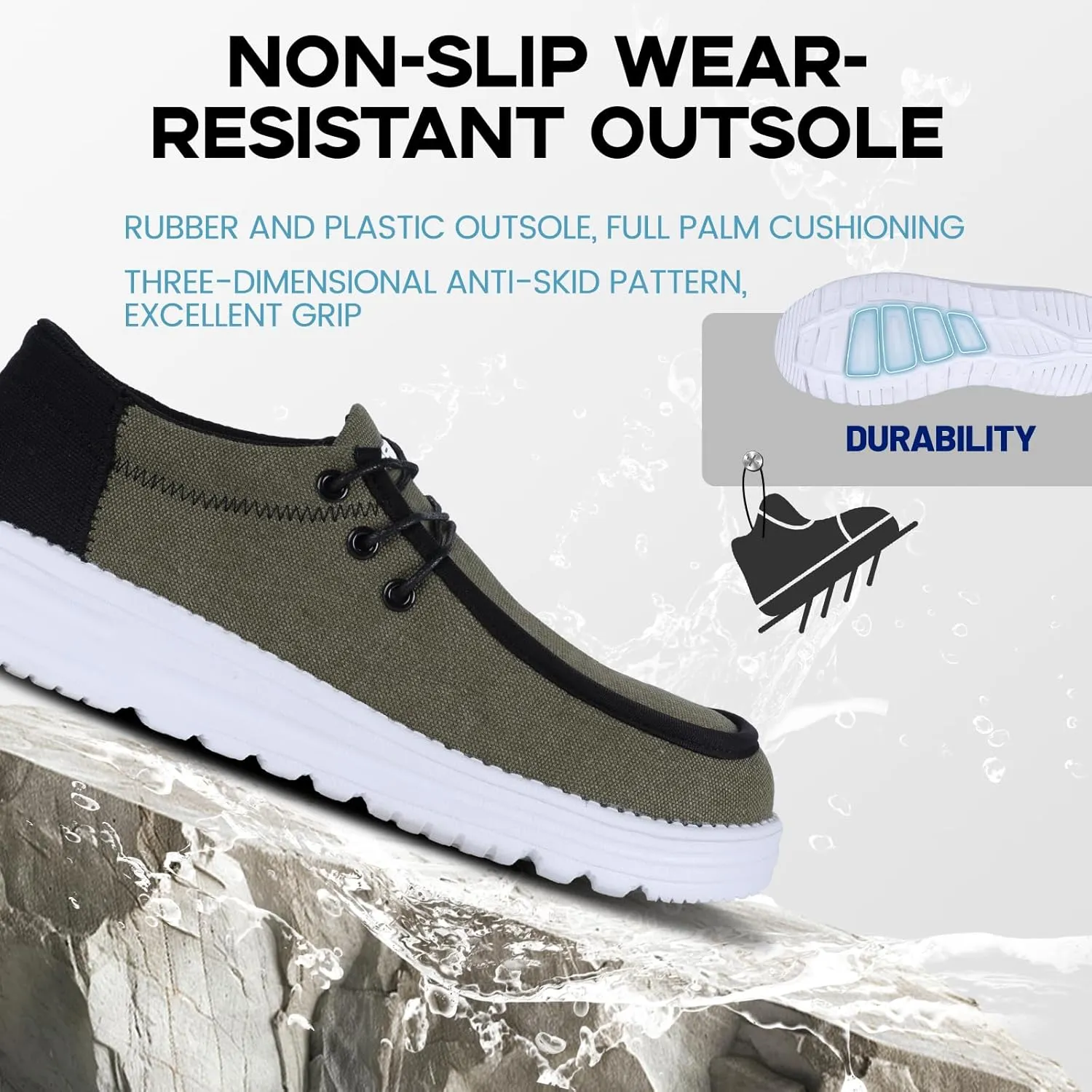 Furuian Steel Toe Shoes for Men Low-top Safety Work Shoes for Men Lightweight Steel Toe Sneakers Comfortable Canvas Work Loafers Zapatos De Trabajo para Hombres
