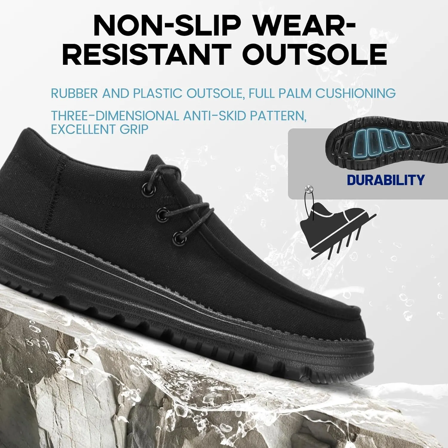 Furuian Steel Toe Shoes for Men Low-top Safety Work Shoes for Men Lightweight Steel Toe Sneakers Comfortable Canvas Work Loafers Zapatos De Trabajo para Hombres