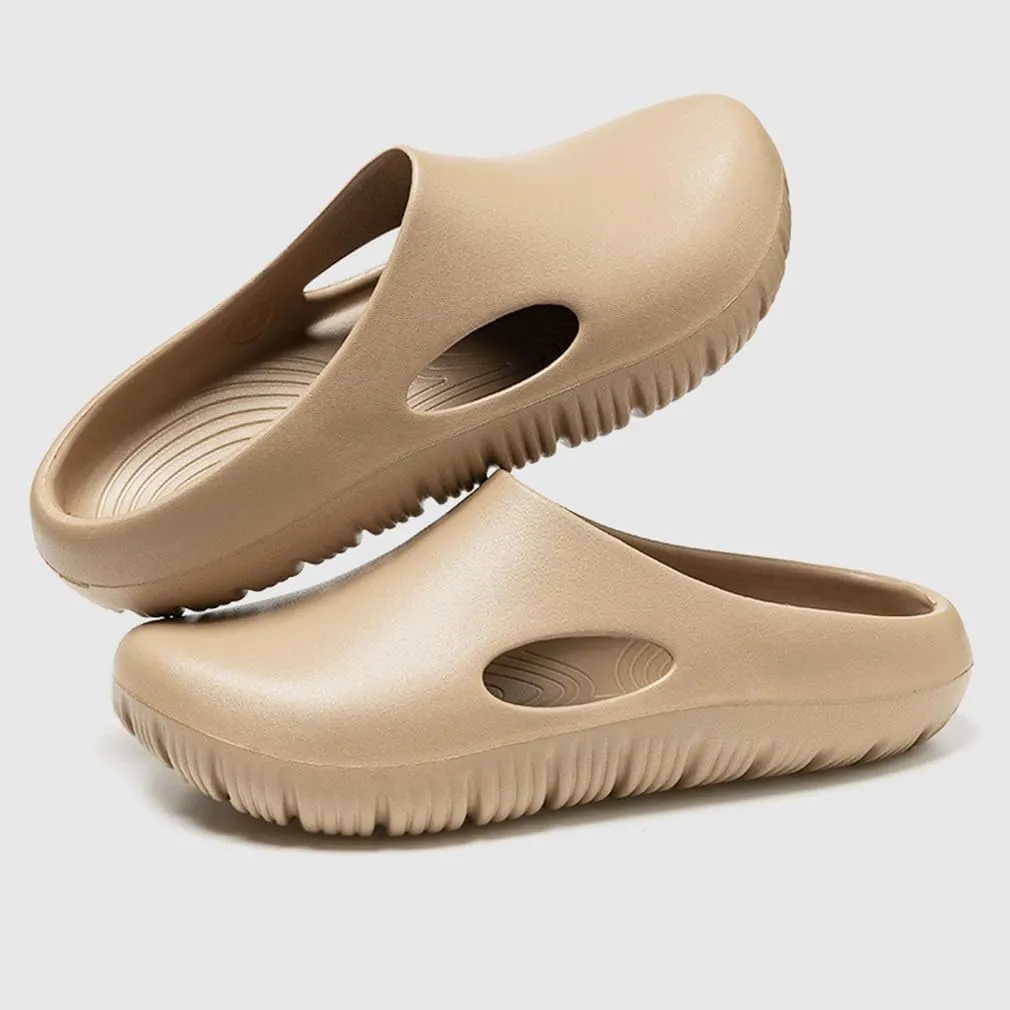 Garden Clogs for Women and Men, Arch Support Work Shoes Comfort Non-Slip Waterproof Mules Nurse Sandals, Slip-on Outdoor Beach Slippers Unisex Adult Classic Closed Toe Slides