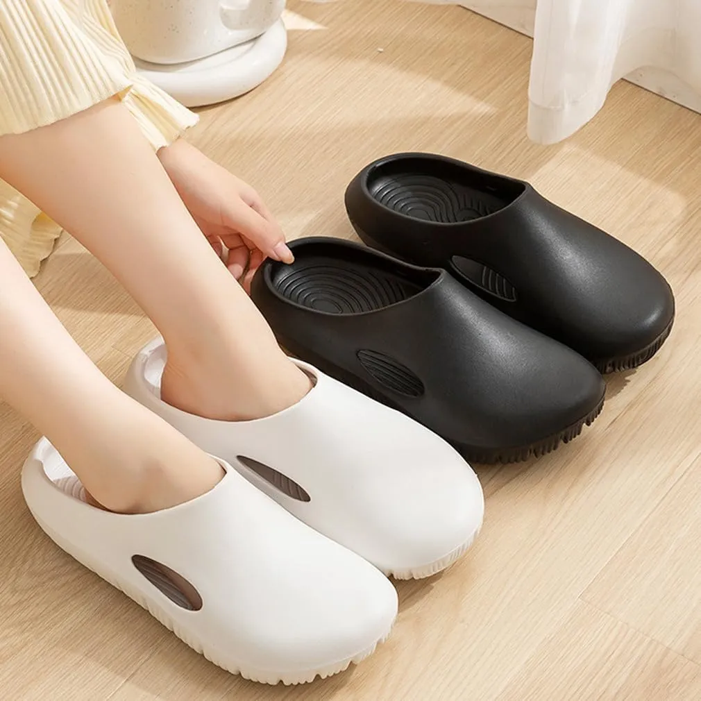 Garden Clogs for Women and Men, Arch Support Work Shoes Comfort Non-Slip Waterproof Mules Nurse Sandals, Slip-on Outdoor Beach Slippers Unisex Adult Classic Closed Toe Slides