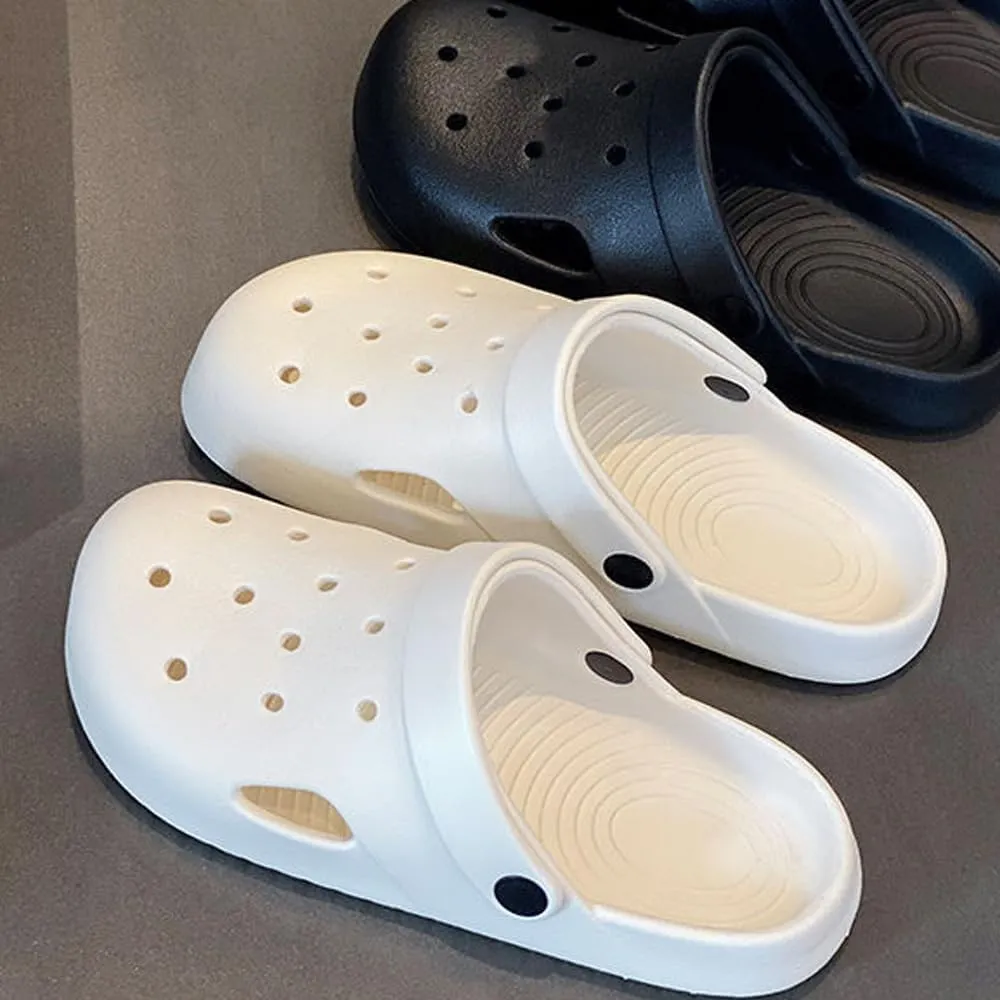 Garden Clogs for Women and Men, Lightweight Soft Beach Shoes, Slip On Mules Sandals Classic Slippers Outside Home Casual Wear Non-Slip Air Cushion Slip Resistant Slides