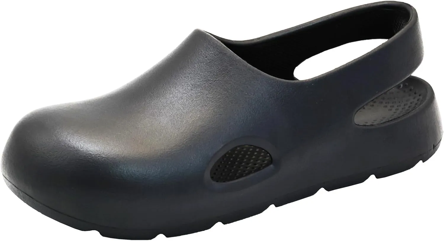 Garden Clogs for Women, Arch Support Work Shoes Comfort Non-slip Waterproof Mules Nurse Sandals, Fixed Heel Strap Outdoor Beach Slippers Girls Ladies Classic Closed Toe Slides