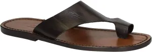 Gianluca - L'artigiano del cuoio Handmade Men's Leather Manmade Slippers