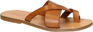 Gianluca - L'artigiano del cuoio Handmade Men's Leather Manmade Slippers