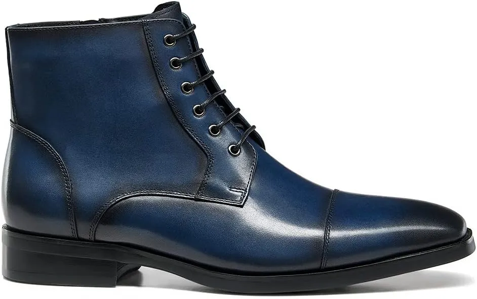 GIFENNSE Mens Dress Boots Formal Chelsea Boots for Men