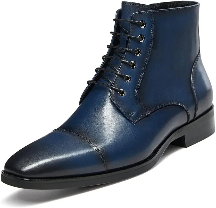 GIFENNSE Mens Dress Boots Formal Chelsea Boots for Men
