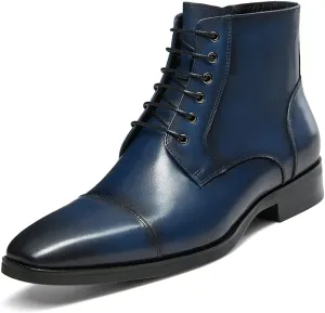 GIFENNSE Mens Dress Boots Formal Chelsea Boots for Men