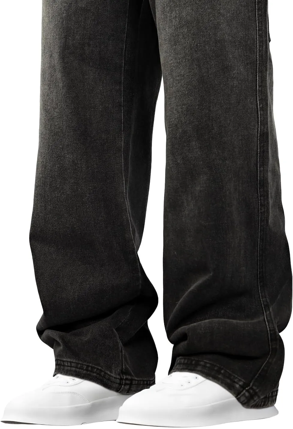 GINGTTO Mens Baggy Jeans Y2k Streetwear Denim Pants Wide Leg 32 Inch Inseam