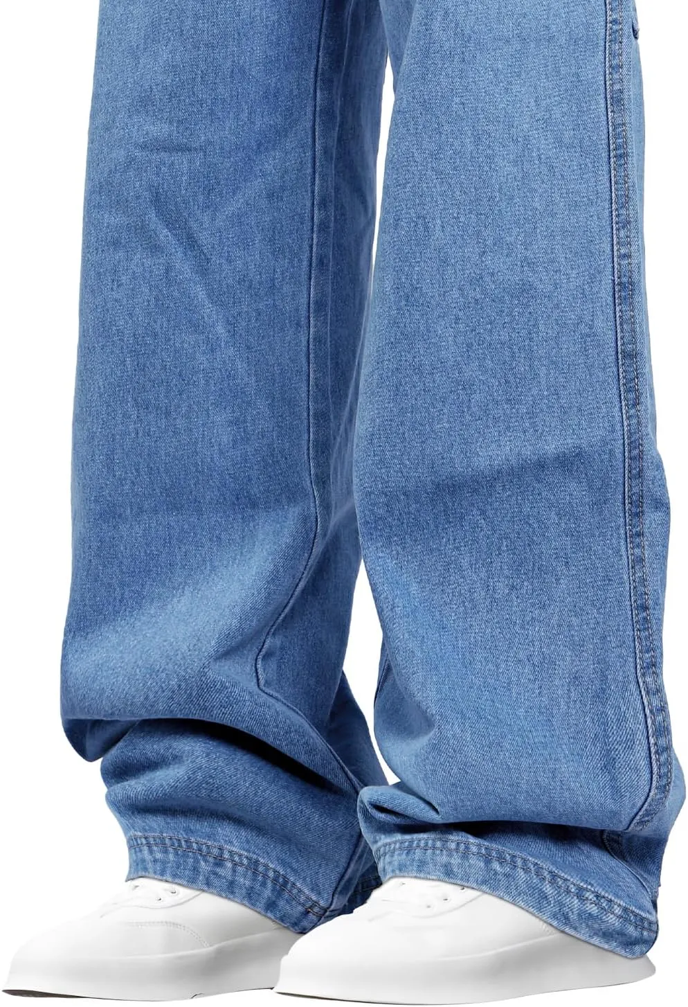 GINGTTO Mens Baggy Jeans Y2k Streetwear Denim Pants Wide Leg 32 Inch Inseam