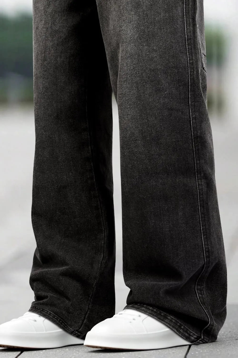 GINGTTO Mens Baggy Jeans Y2k Streetwear Denim Pants Wide Leg 32 Inch Inseam