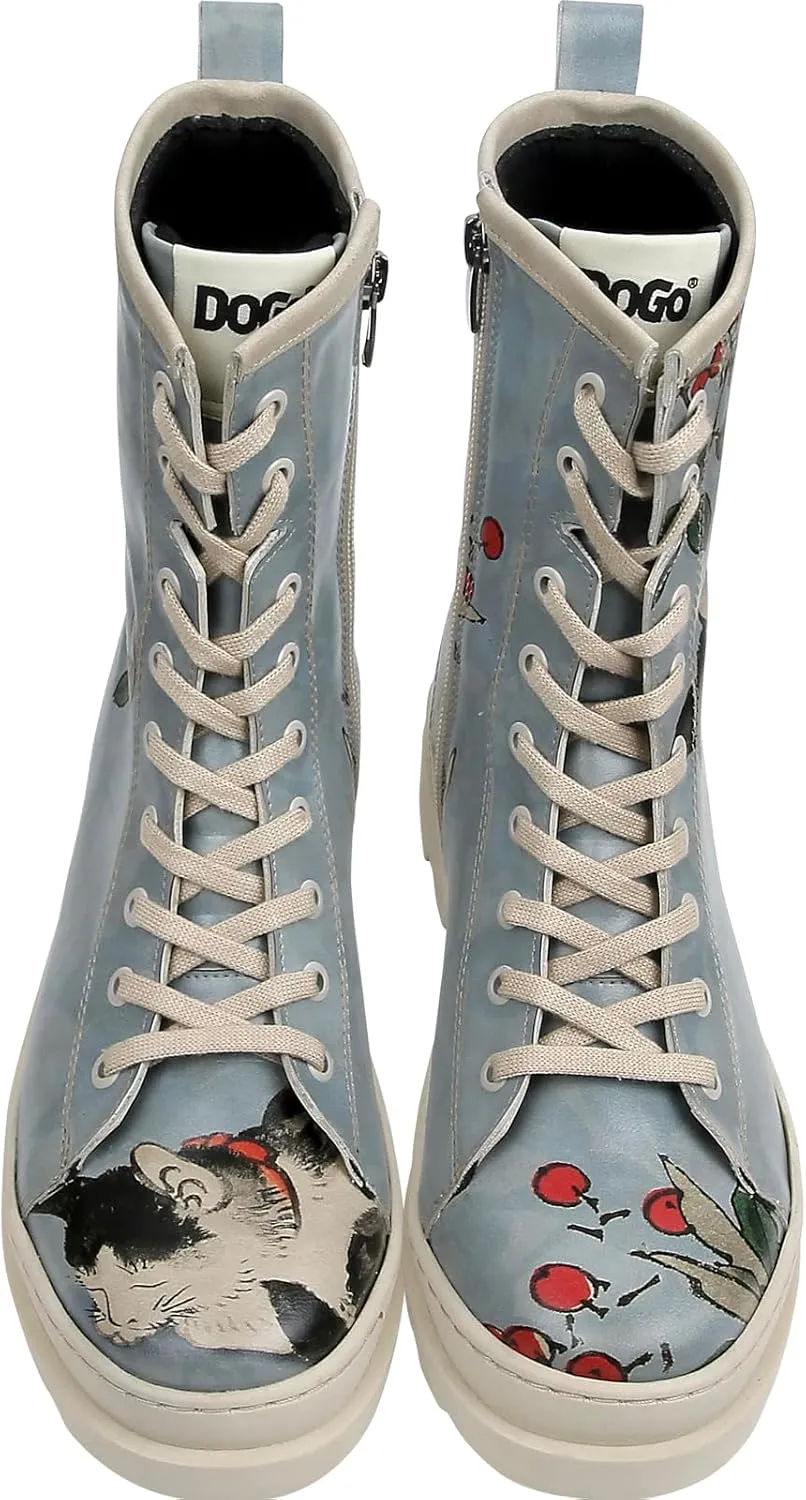 Gisele Boots for Women - Handmade and Vegan Leather Mid Calf Boots for Women,