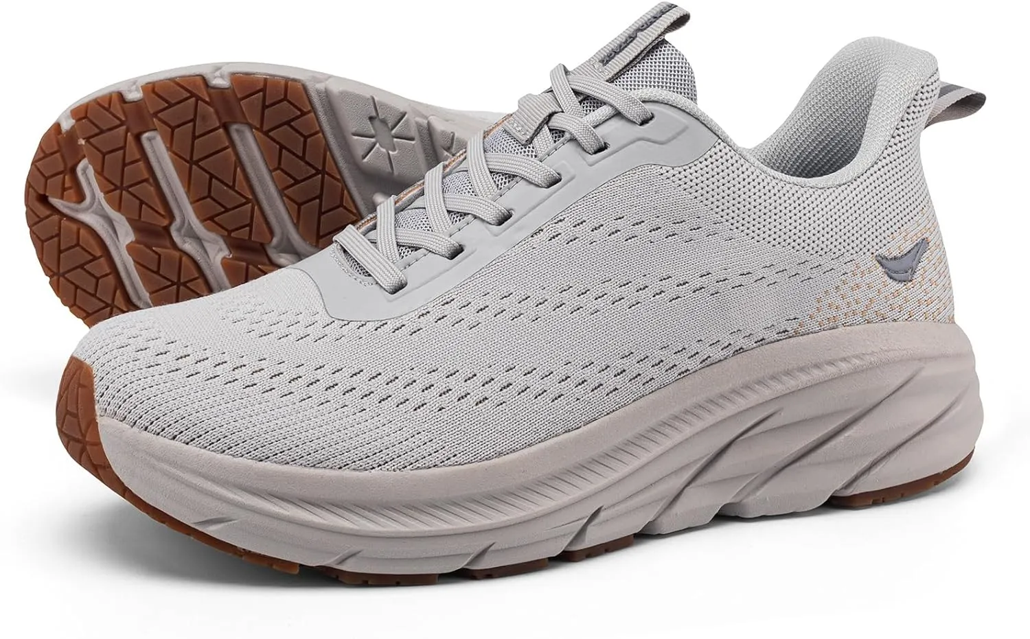 Grand Attack Men's Road Running Walking Shoes | Max Cushioned Comfort | Durable Non-Slip | Breathable Athletic Tennis Cross-Training Sneakers