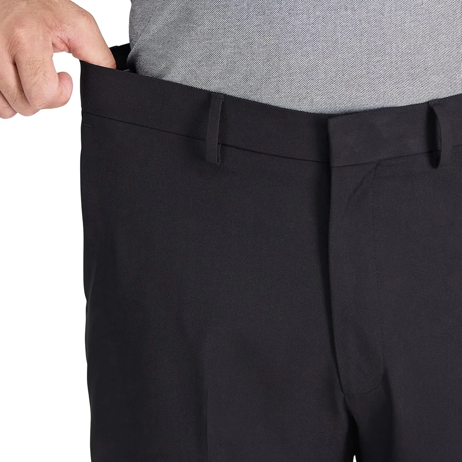 Haggar Men's Smart Wash Premium Stretch Classic Fit Regular and Big & Tall Suit Separates(Pants & Jackets)