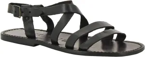 Handmade in Italy Franciscan Mens Sandals in Vintage Cuir Leather