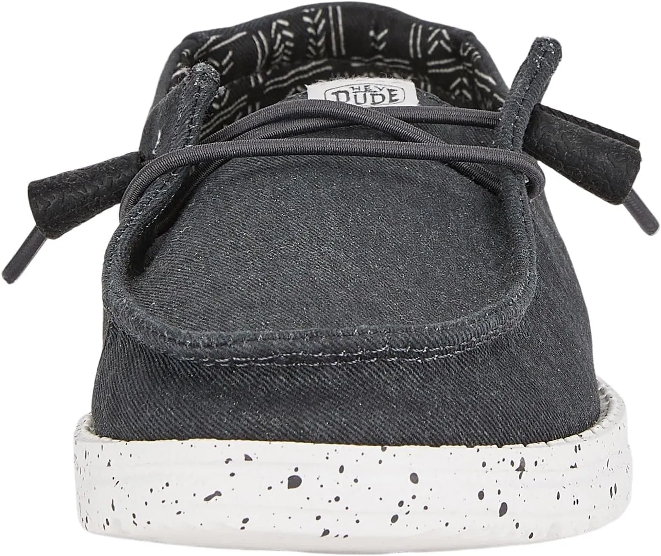 Hey Dude Girl's Wendy Stretch Canvas | Youth's Shoes | Youth Slip-on Loafers | Comfortable & Light-Weight