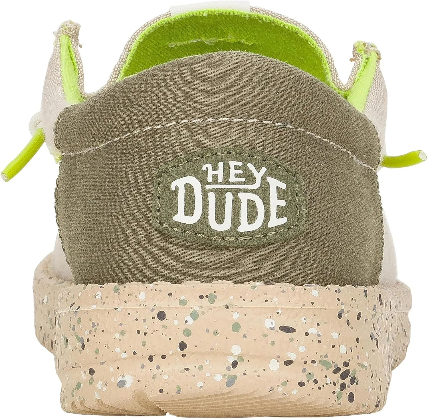 Hey Dude Kids Wally Funk Splatter (Little Kid/Big Kid) - Shoes for Kids - Canvas Upper - Soft Cotton Lining