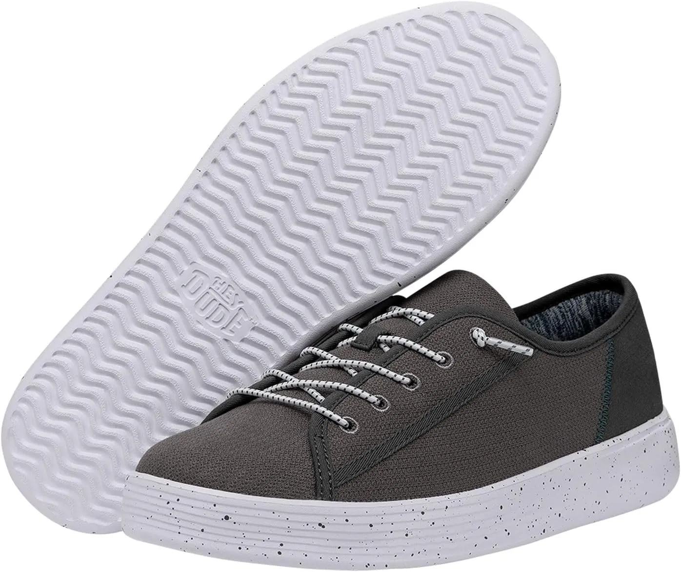 Hey Dude Men's Cody Canvas | Men's Shoes | Men's Slip On Sneakers | Comfortable & Light-Weight