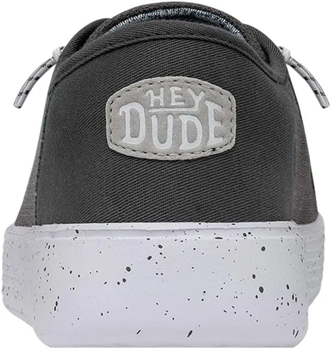 Hey Dude Men's Cody Canvas | Men's Shoes | Men's Slip On Sneakers | Comfortable & Light-Weight
