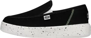 Hey Dude Sunapee Youth Sport Mesh Black Size J3 | Boy's Shoes | Boy's Slip On Sneakers | Comfortable & Light-Weight