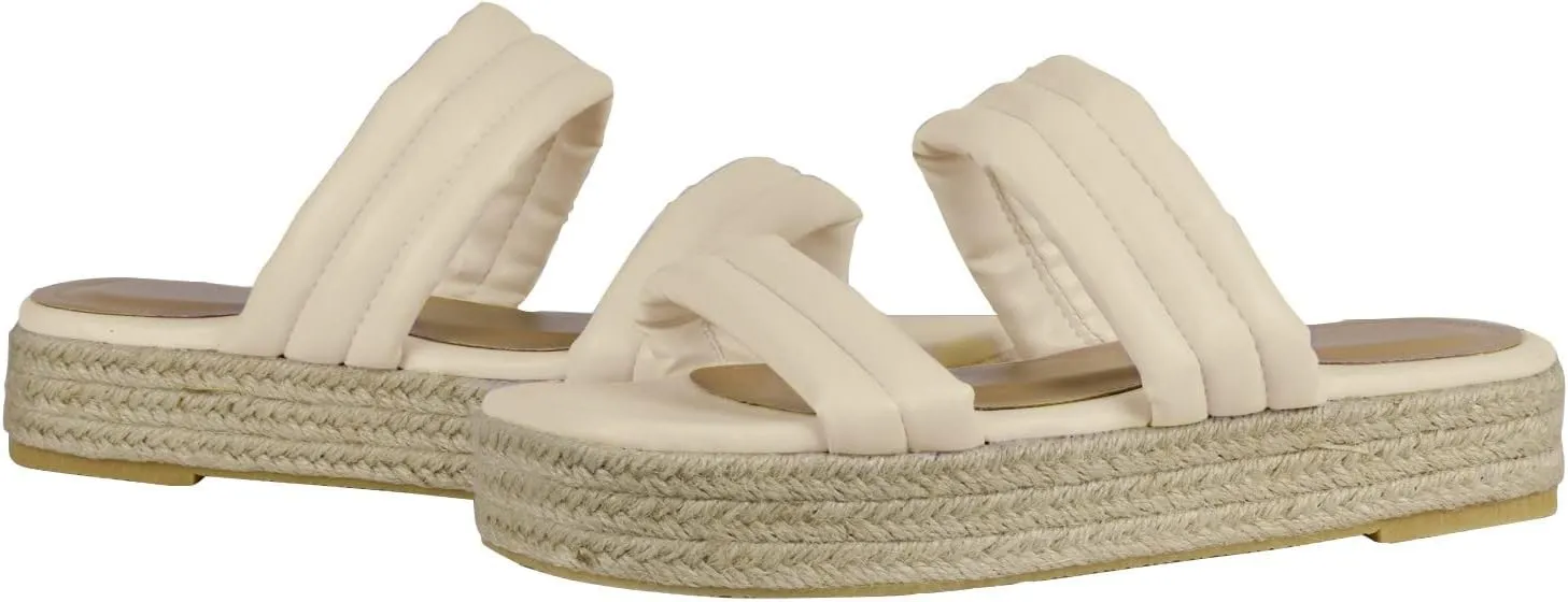 HHmei Women's Ladies Fashion Casual Crystal Large Size Platform Wedges Sandals Shoes