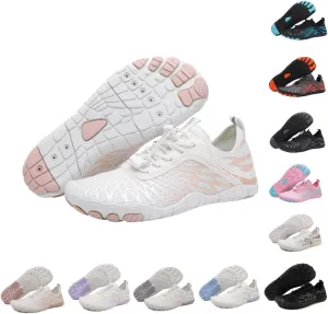 Hike Barefoot Shoes Women Men, Pro Barefoot Footwear Wide Toe Box Healthy & Non-Slip Barefoot Hike Shoes Waterproof Aqua Swim Surf Hiking Shoes Unisex