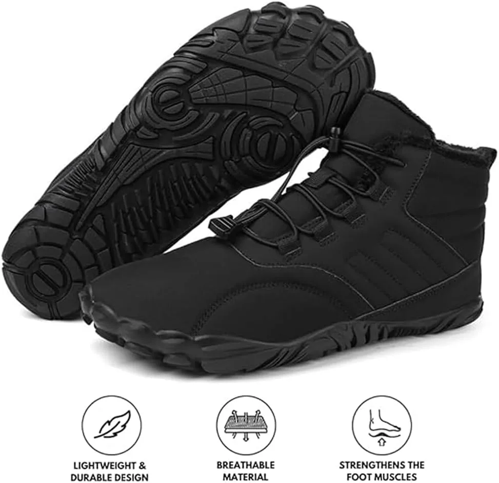 Hiking Womens Men, Pro Barefoot Shoes with Wide Toe Box, Healthy and Non-Slip Breathable Barefoot Shoes