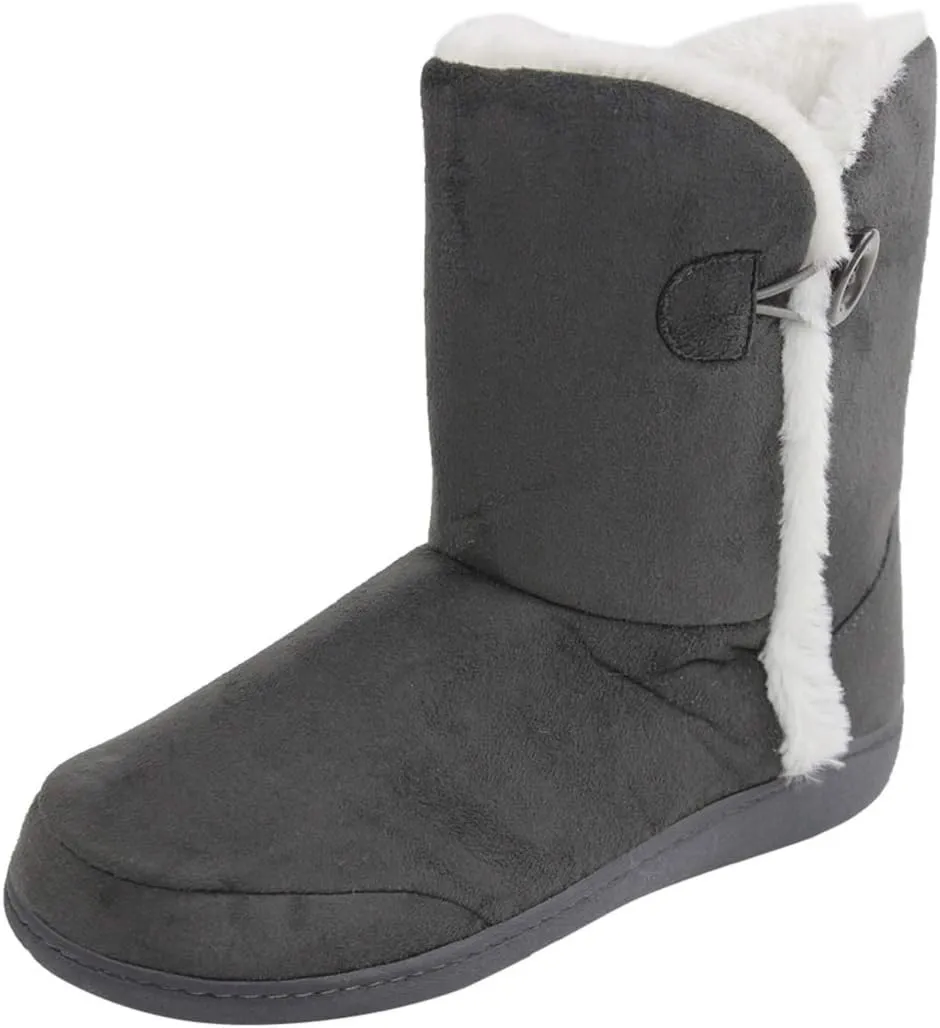 Home Slipper Men's Slippers Boots,Soft Winter Warm Memory Foam Indoor House Slipper Shoes
