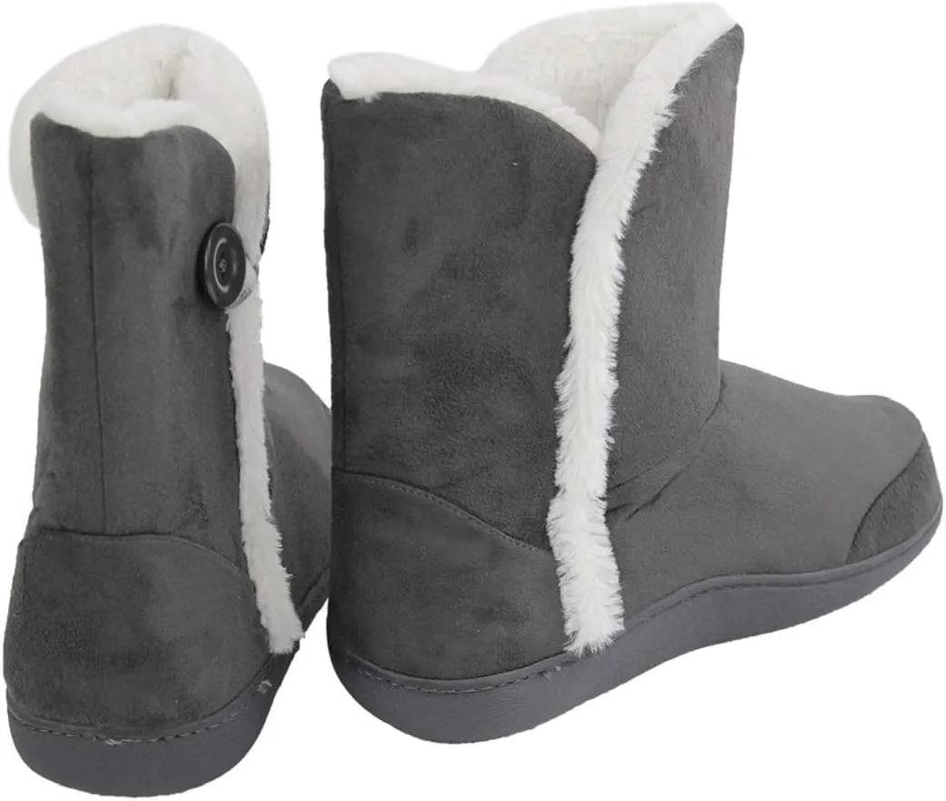 Home Slipper Men's Slippers Boots,Soft Winter Warm Memory Foam Indoor House Slipper Shoes