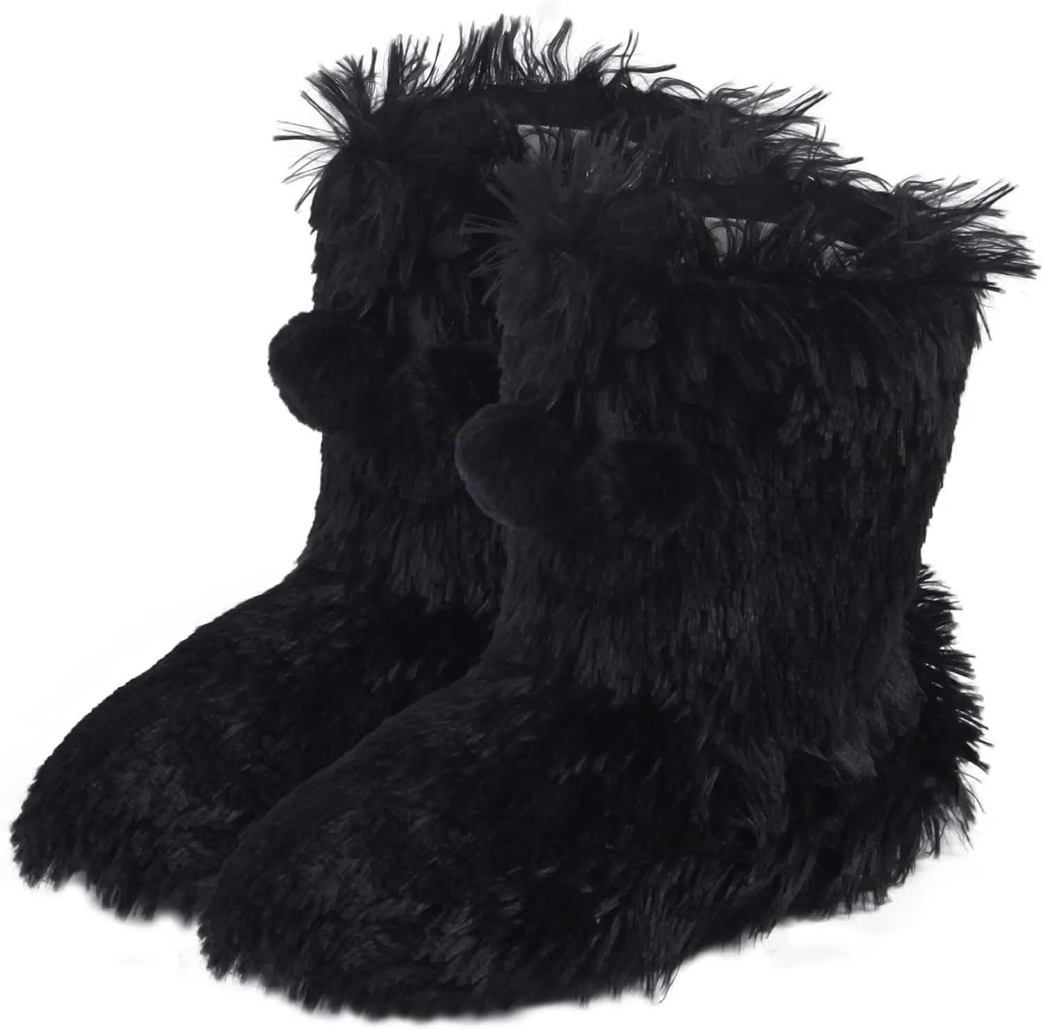 Home Slipper Women's Soft Fleece Plush Warm Indoor House Slipper Boots Shoes