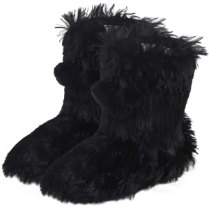 Home Slipper Women's Soft Fleece Plush Warm Indoor House Slipper Boots Shoes