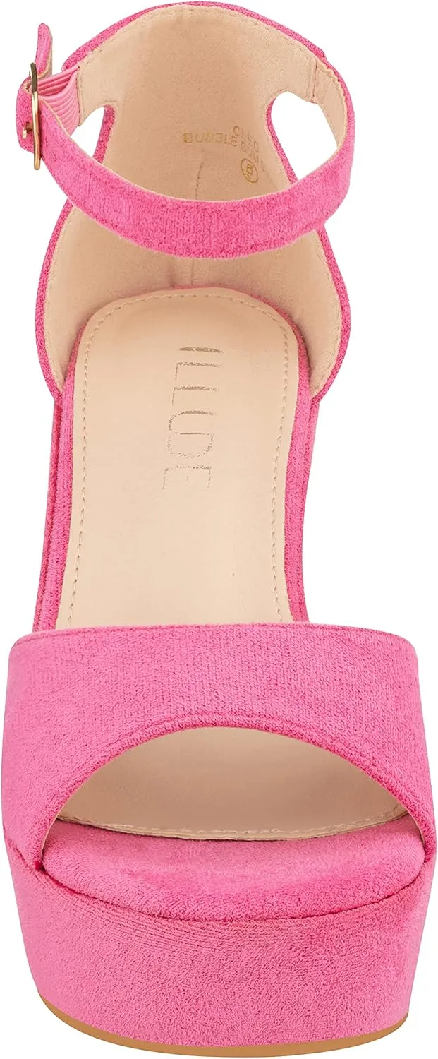 ILLUDE Women's Platform Heels Sandals Ankle Strap Block Chunky Heel Open Toe Platform Wedge Sandals – Cleo