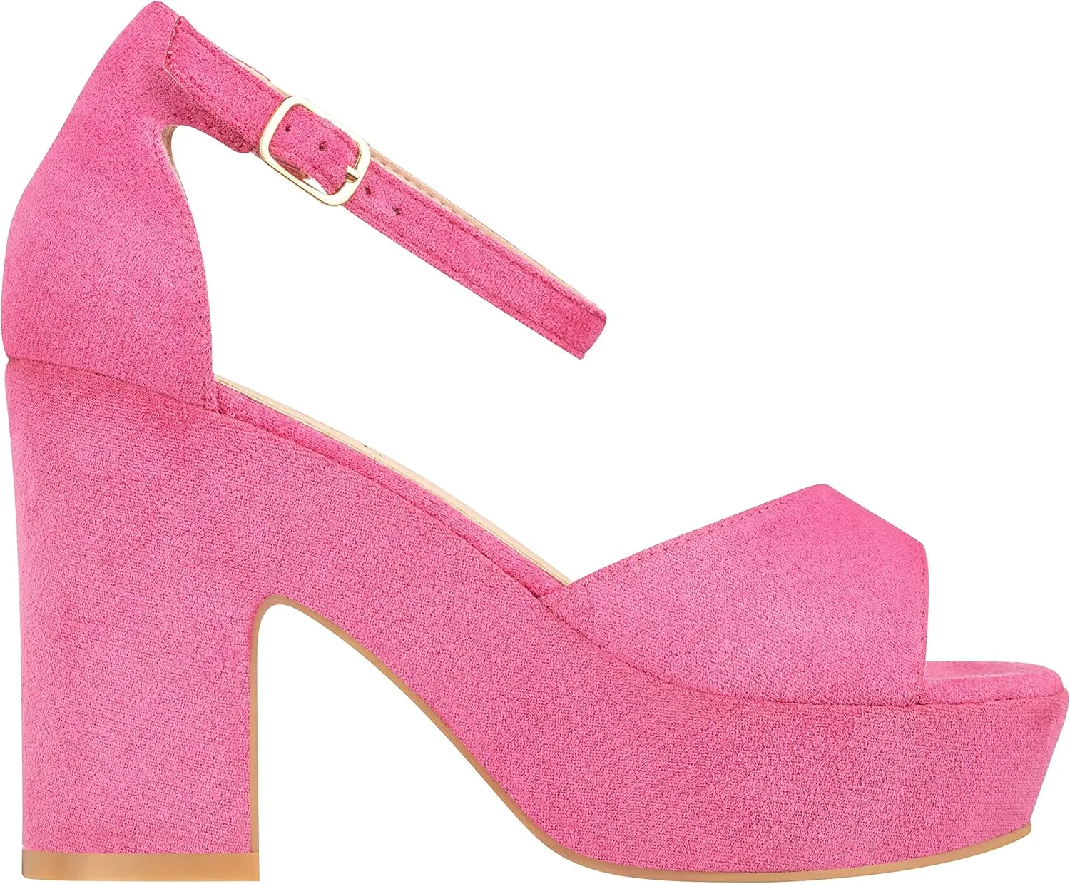 ILLUDE Women's Platform Heels Sandals Ankle Strap Block Chunky Heel Open Toe Platform Wedge Sandals – Cleo