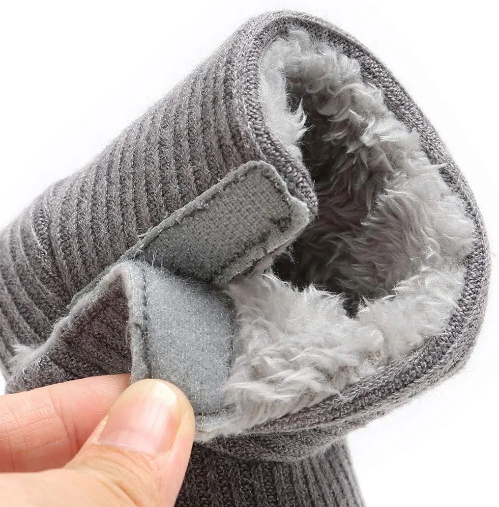 Infant Boots Winter Baby Girl Shoes Soft Sole Anti-Slip Toddler Snow Warm Prewalker Newborn Boots