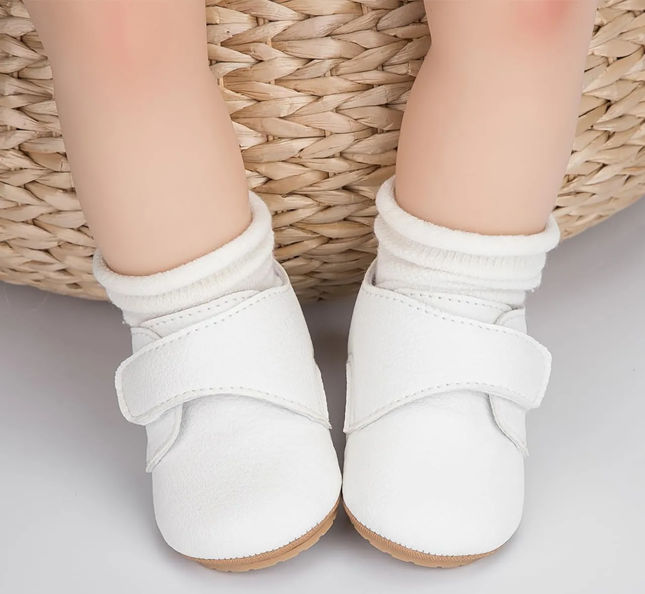 Infant Boys and Girls Oxford Shoes PU Leather Loafers Dress Shoes are Suitable for Crawling, Wedding Dress, Birthday Parties and Any Occasion