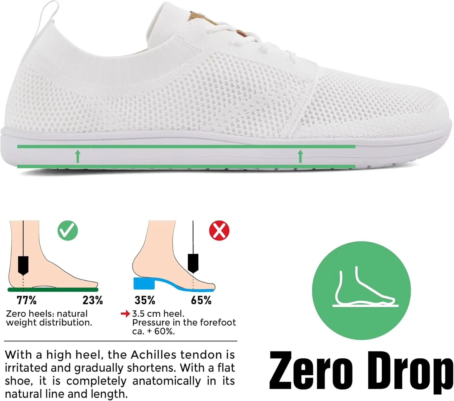 JACKSHIBO Men's Dress Sneakers Fashion Oxfords Business Casual Shoes Wide Toe Box Barefoot Minimalist Walking Sneakers Zero Drop Sole