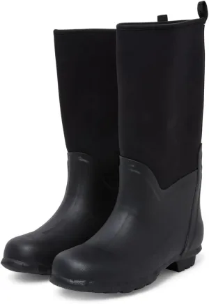 Jileon Wide Fit Rain Boots for Men & Women - up to 20 inch Calf - Warm Waterproof Flexible Neoprene - Wide in Foot and Calf
