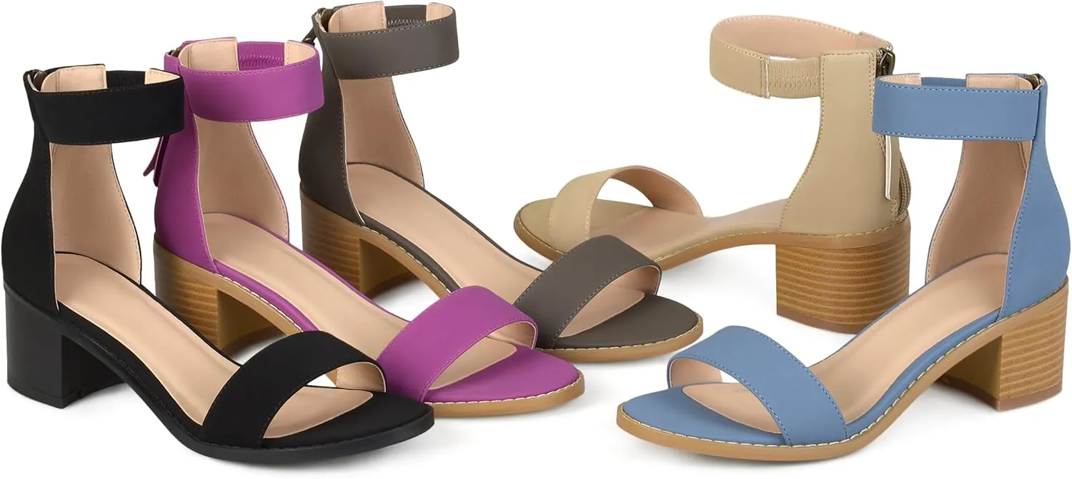Journee Collection womens Ankle-Strap