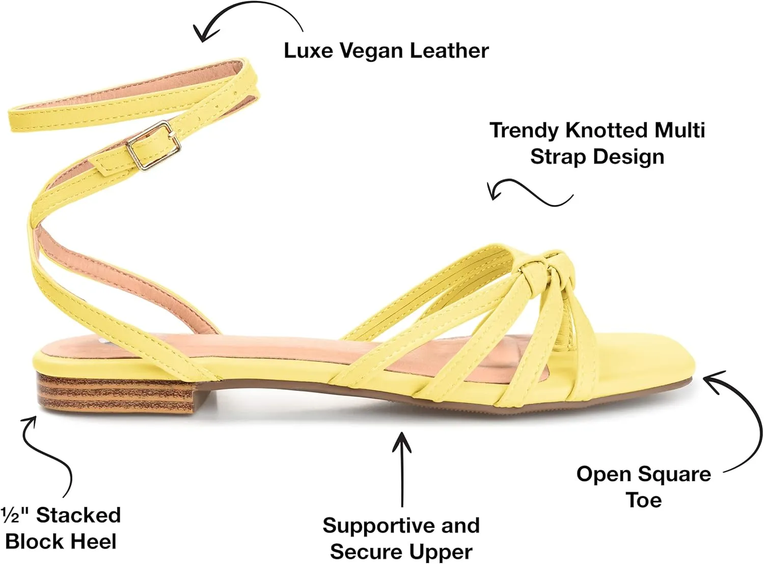Journee Collection Women's Indee Sandal Flat