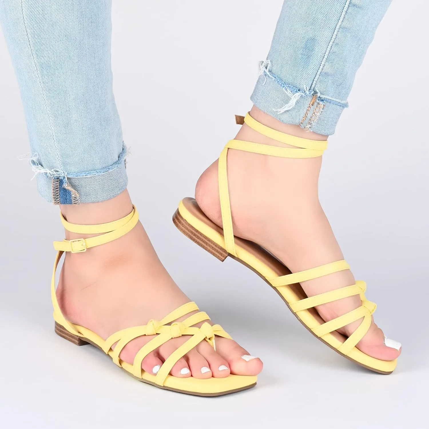 Journee Collection Women's Indee Sandal Flat